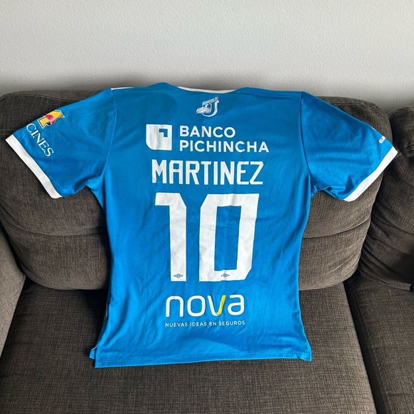 Umbro Authentic Universidad Catolica Ecuador Facundo Martinez #10 Jersey Men’s M - Picture 4 of 4